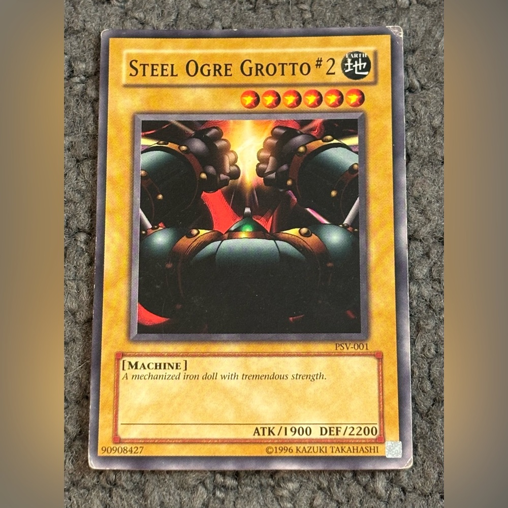 Yu-Gi-Oh Steel Ogre Grotto #2 PSV-001